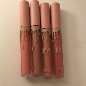 KKW Kylie cosmetics creme liquid lipstick